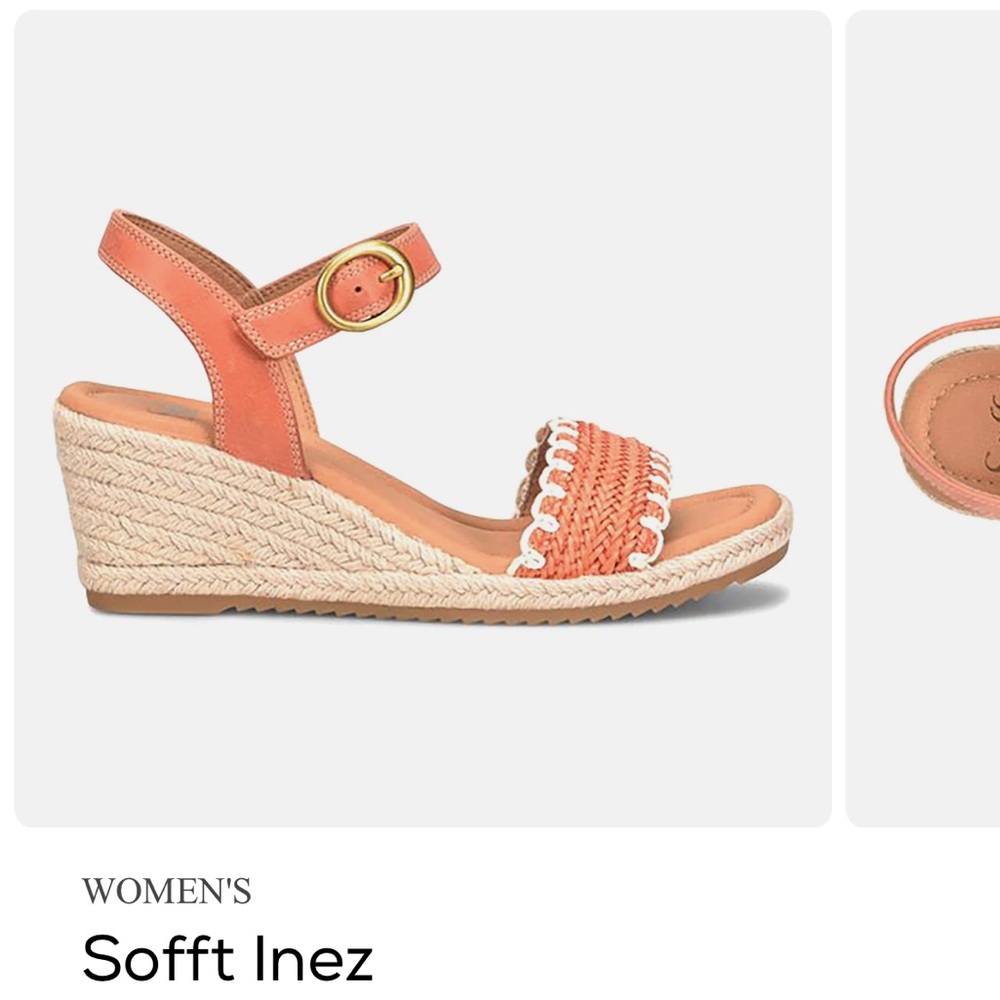Wedge Sofft Orange